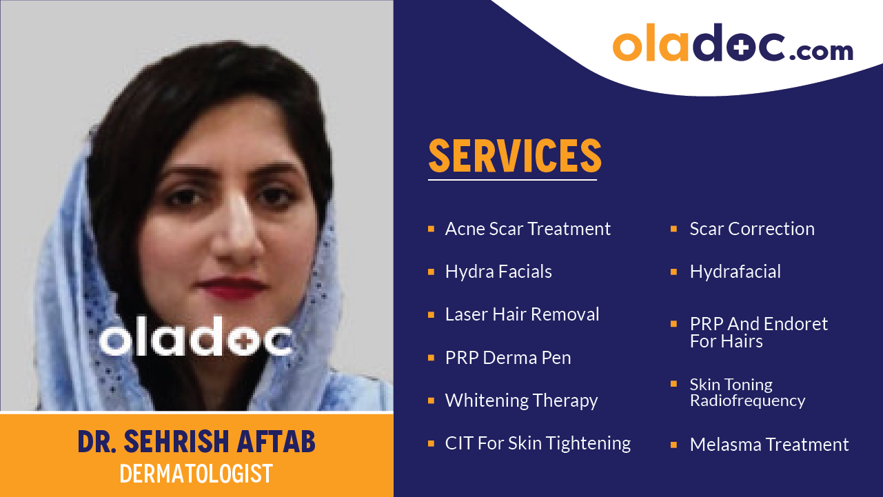 Services provided by Dr.Sehrish Aftab